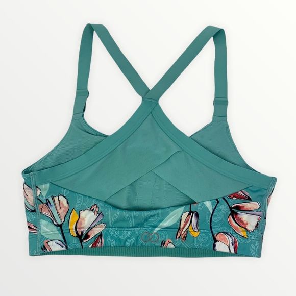 CALIA by Carrie Underwood Power Printed Open Back Sports Bra - Picture 3 of 5